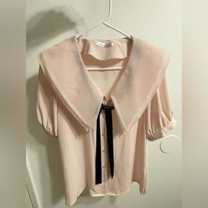 Pink blouse